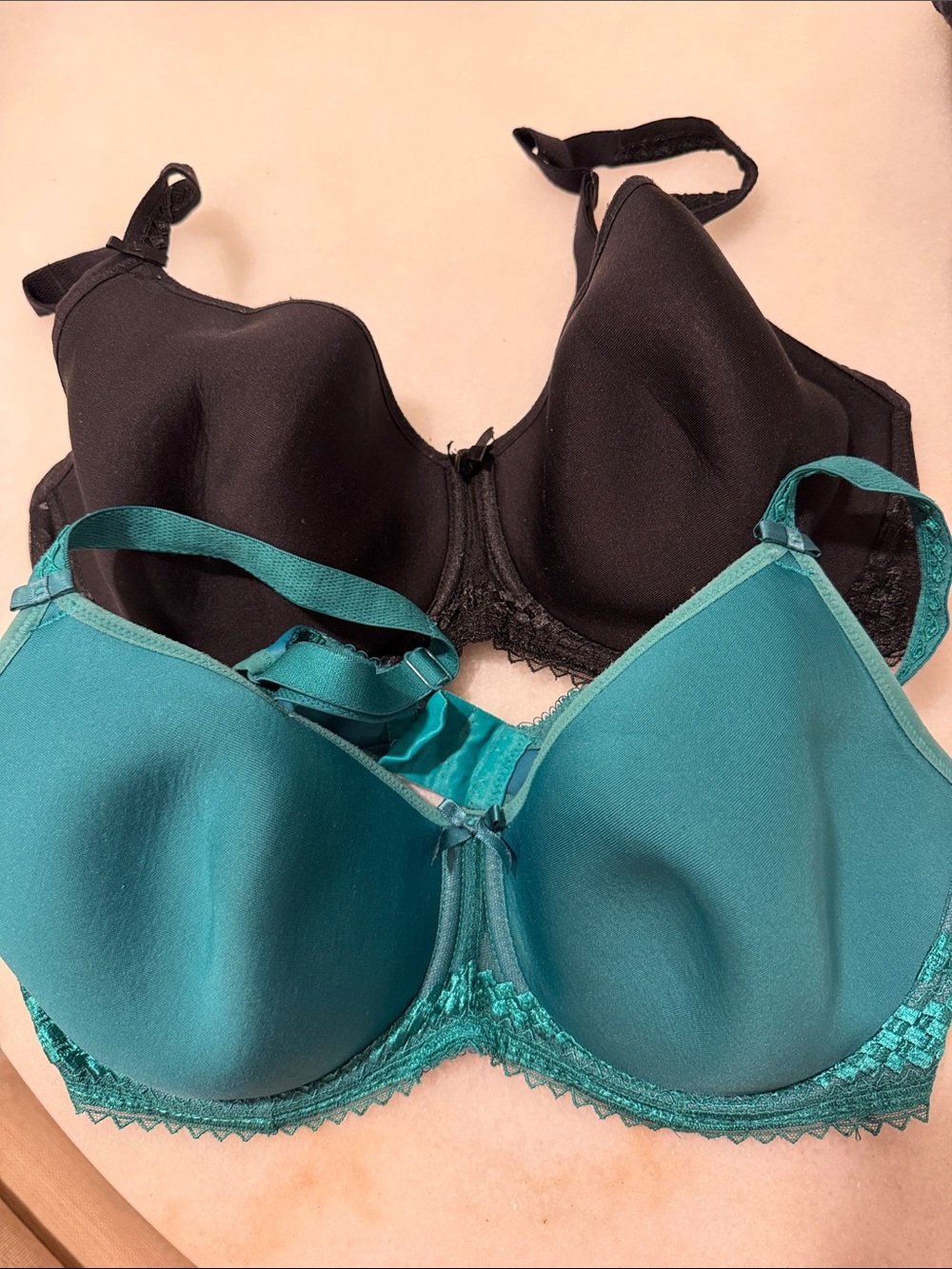 Fantasie Bra Bundle – Set of 2 – 34F – Black & Teal